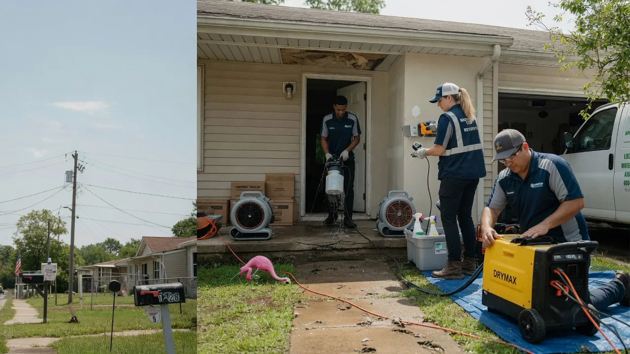 Storm Damage Water Removal in New Philadelphia, OH near me